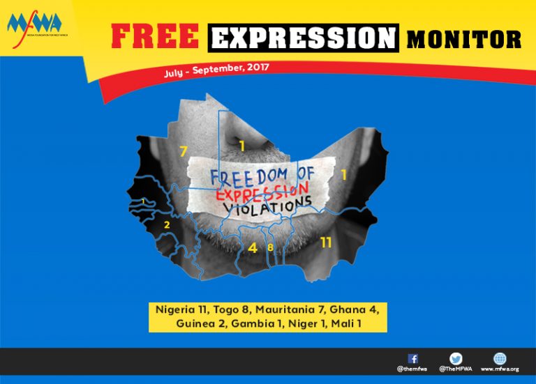 Free Expression Monitor July-September 2017