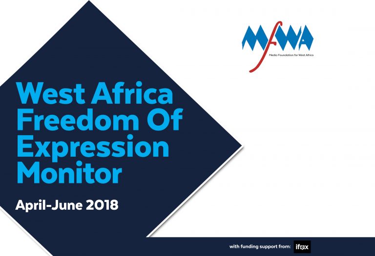 West Africa Freedom of Expression Monitor April-June 2018