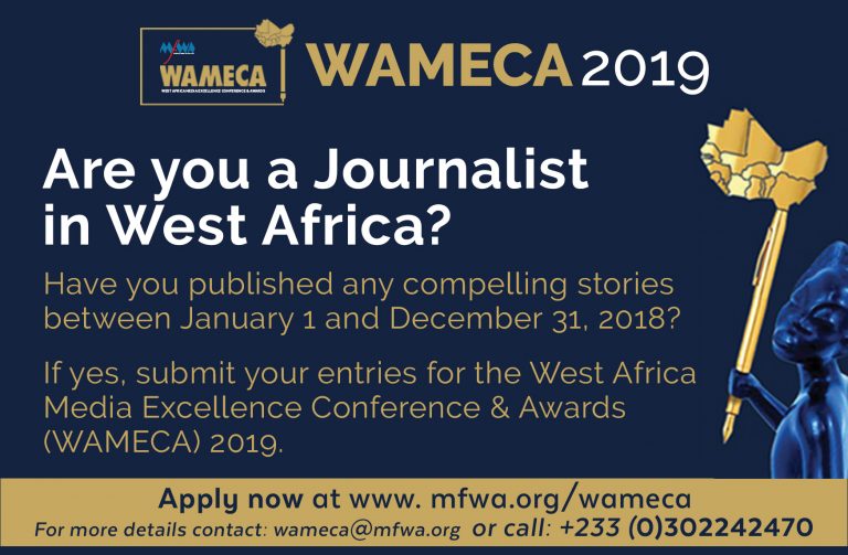 WAMECA 2019: Call for Entries