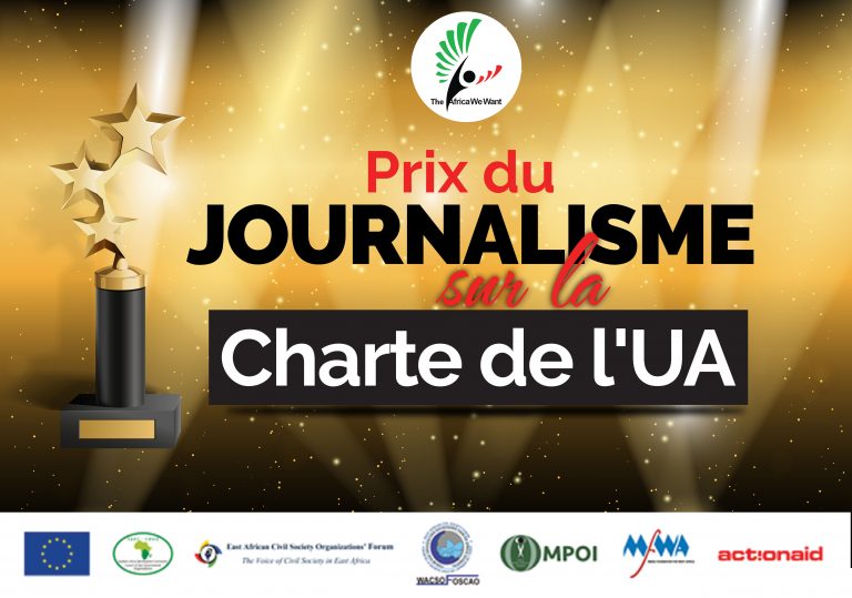 Annonce du Prix de Journalisme de la Charte de l’UA