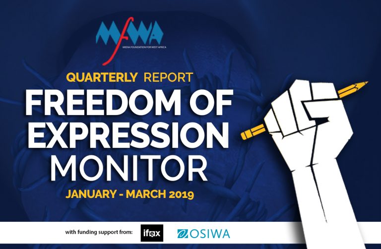 Freedom of Expression Monitor January-March 2019