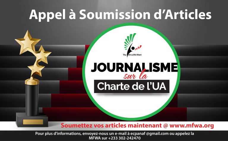 Appel à soumission – Prix Continental du Journalisme sur la Charte de l’UA