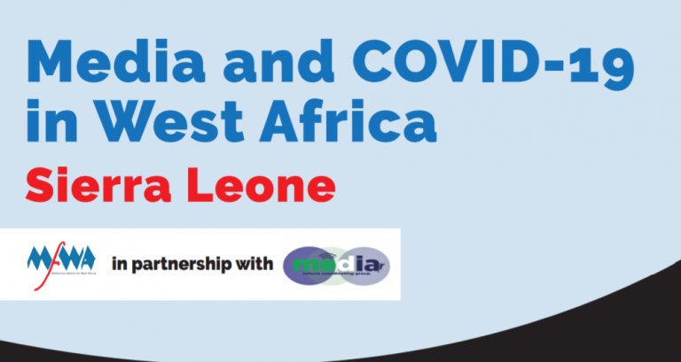 Media and COVID-19 in Sierra Leone (March-June 2020)
