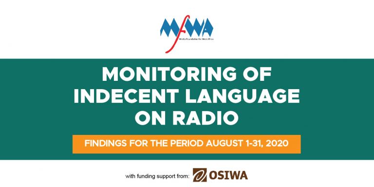 Abusive Language on Radio in August: NPP’s Wontumi Tops All