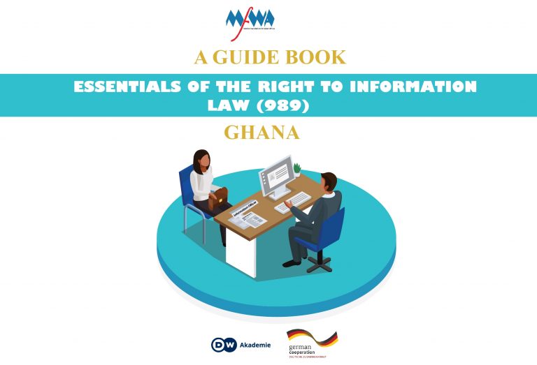Guide Book on Ghana’s Right to Information Law (Act 989)
