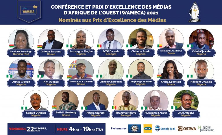 Prix d’Excellence des Médias d’Afrique de l’Ouest 2021 : Listes des Finalistes