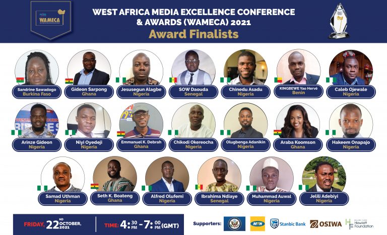 West Africa Media Excellence Awards 2021: List of Finalists