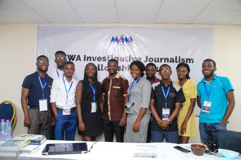 La MFWA organise un atelier résidentiel de formation au journalisme d’investigation pour des journalistes boursiers à Accra.