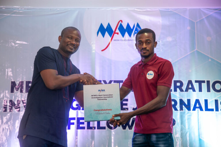 Photos of the outdooring ceremony for the first cohort of the NGIJ