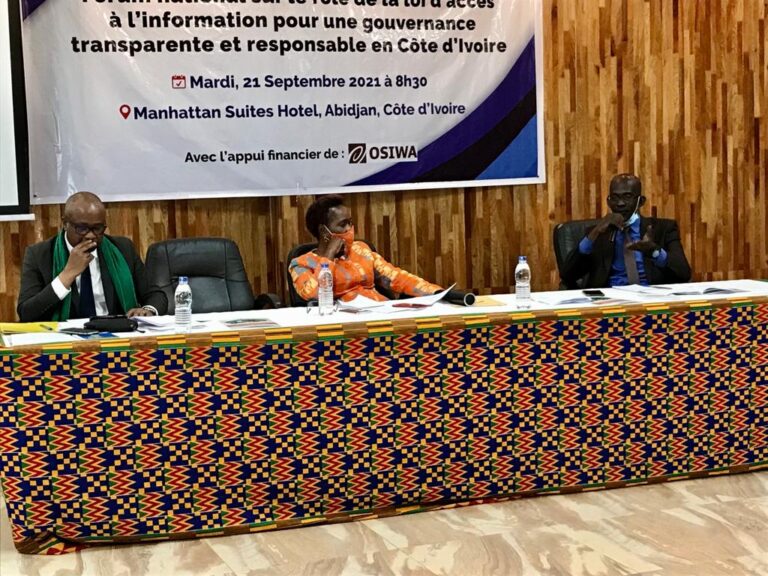 La MFWA, ses partenaires examinent la loi d’accès à l’information de la Côte d’Ivoire 14 ans après son adoption