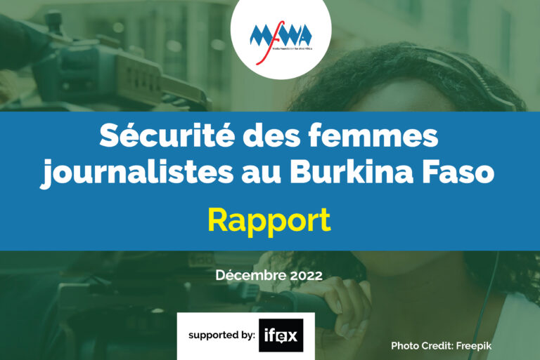 Femmes journalistes au Burkina Faso : des violences et des souffrances silencieuses
