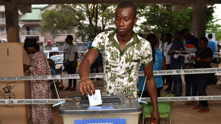 Towards democratic consolidation in West Africa:  Sierra Leone decides in 2023 Elections