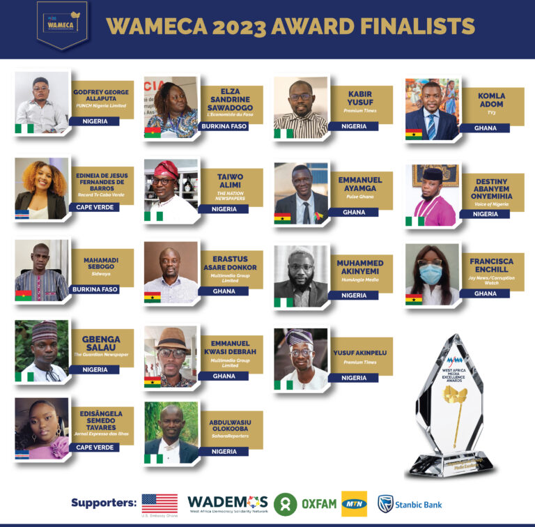 WAMECA 2023: List of Finalists