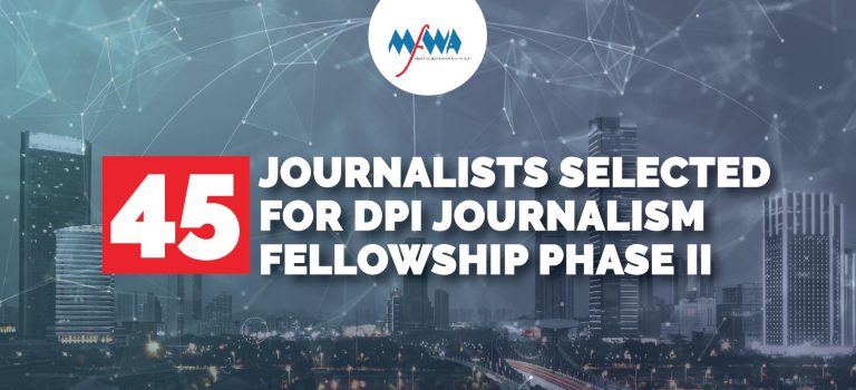 45 journalists selected for DPI Journalism Fellowship Phase II