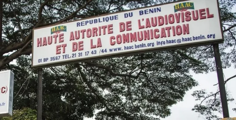 A picture of the High Authority for Audiovisual and Communication (HAAC), Benin