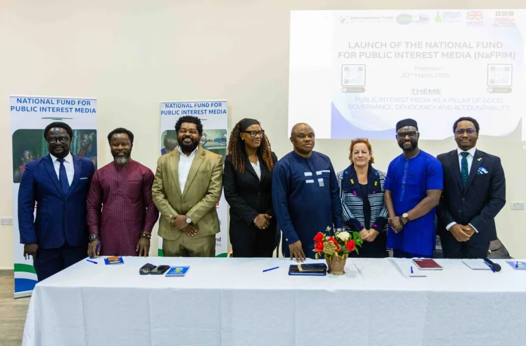 Strengthening West Africa’s media: MRCG pioneers journalism fund in Sierra Leone